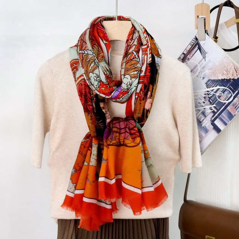 Long Tassels Cashmere Red Shaw - Winter Clothing Hong Kong recension och pris