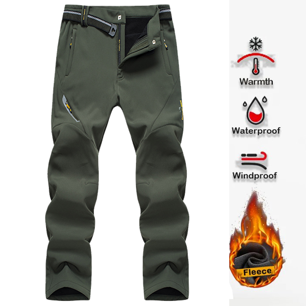 Men's Hiking Pants Softshell O - Winter Clothing Hiking recension och pris