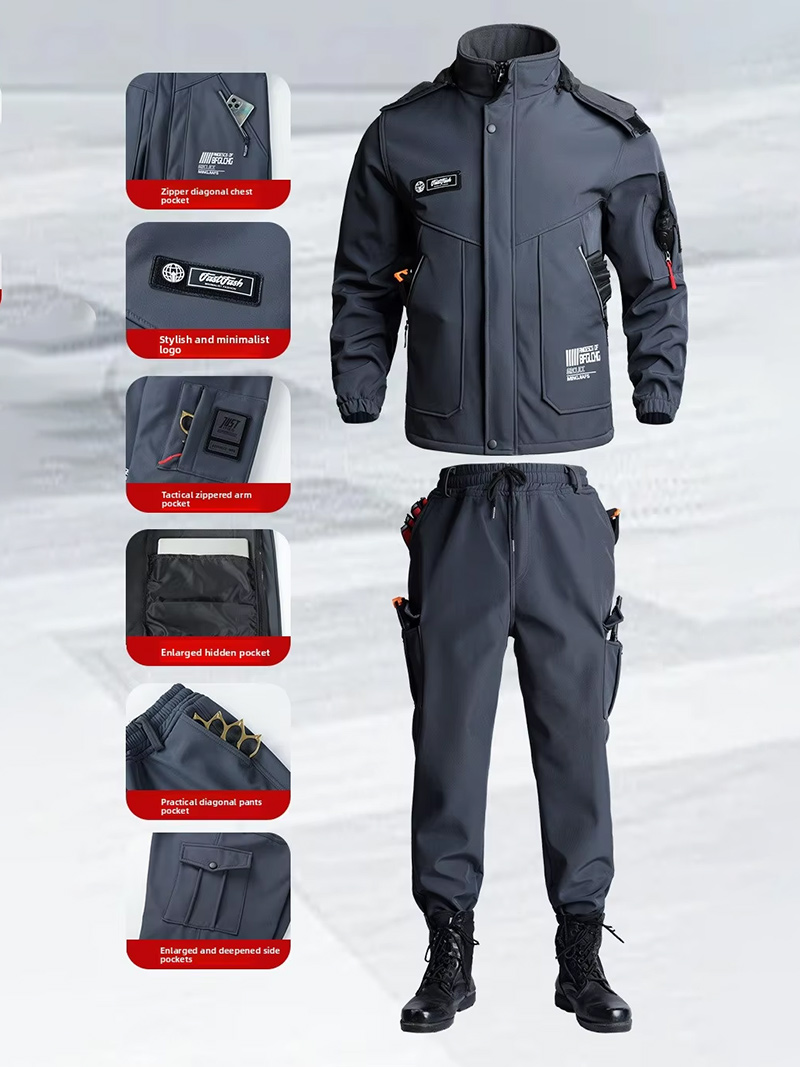 Thick Windbreaker Tracksuits M - Winter Clothing Pk recension och pris
