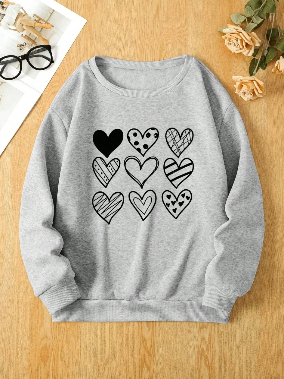 Simple Lines Heart Drawing Pri - Winter Clothing Drawing recension och pris