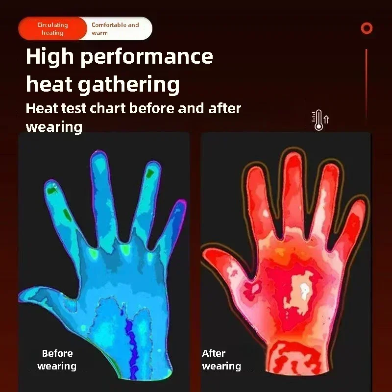 Heated Gloves Hand Warmer Elec - Heated Gloves Electric recension och pris