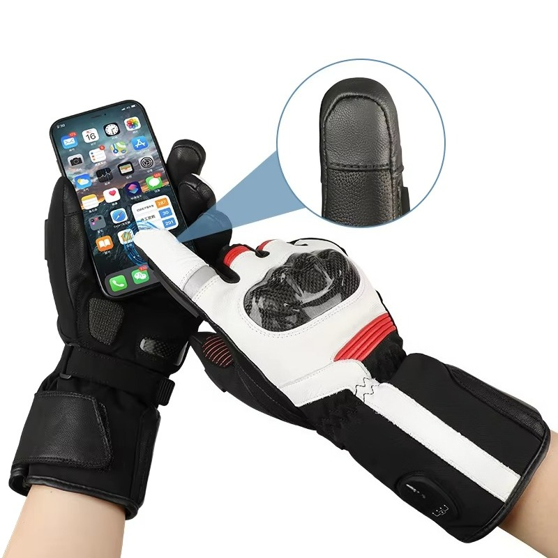 Winter Motorcycle Gloves Touch - Heated Gloves Electric recension och pris