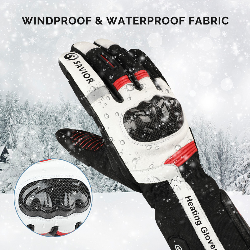 Winter Motorcycle Gloves Touch - Heated Gloves Electric recension och pris